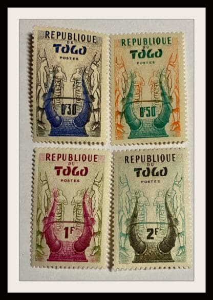 Togo Scott # 333-336 Mint Never Hinged