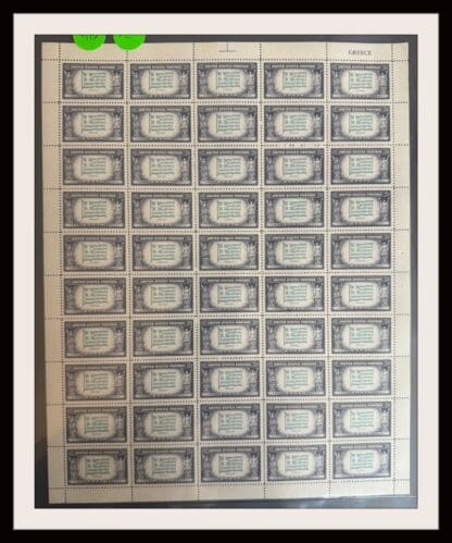 Scott # 916 Mint Never Hinged Sheet