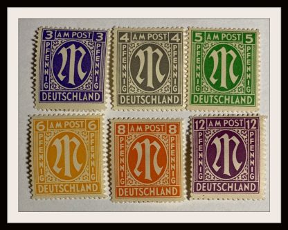 Germany # 3N2B-3N8B Mint Hinged