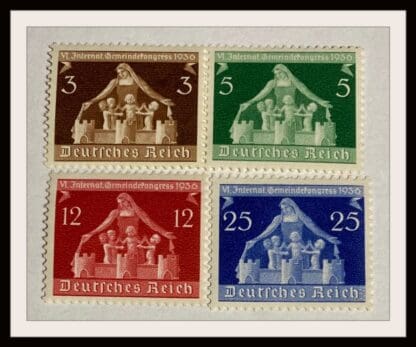 Germany Scott # 473-476 Mint Never Hinged