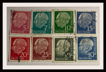 Germany Scott # 704/706/708-711/755-756 Used