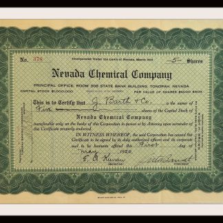 Nevada Chemical Company
