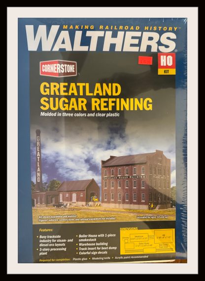 Walthers Greatland Sugar Refining NIB