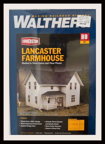 Walthers Lancaster Farm House NIB