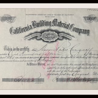 California Building Material Company