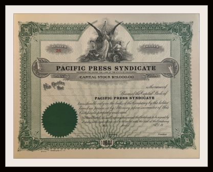 Pacific Press Syndicate Unissued