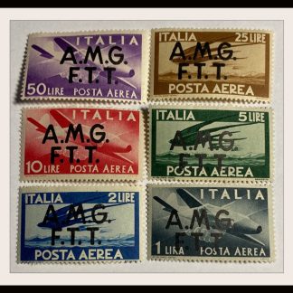 Italy Trieste Scott # C1-C6 Mint Never Hinged