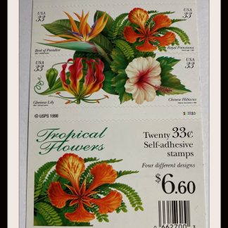Scott # 3310-3313 Mint Never Hinged Booklet