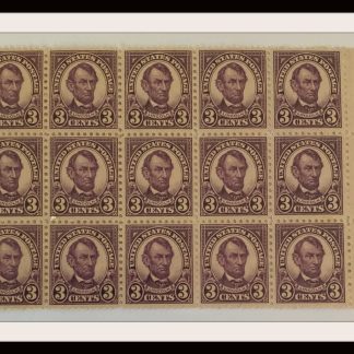 Scott #635 Mint Never Hinged Block of 15 (5x3)