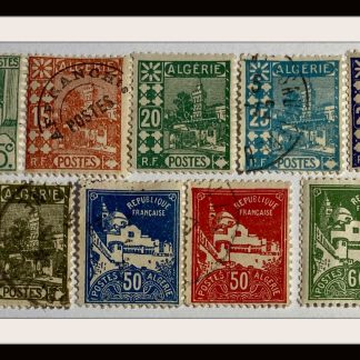 Algeria # 36/38-39/41-42/47/49-51 Used